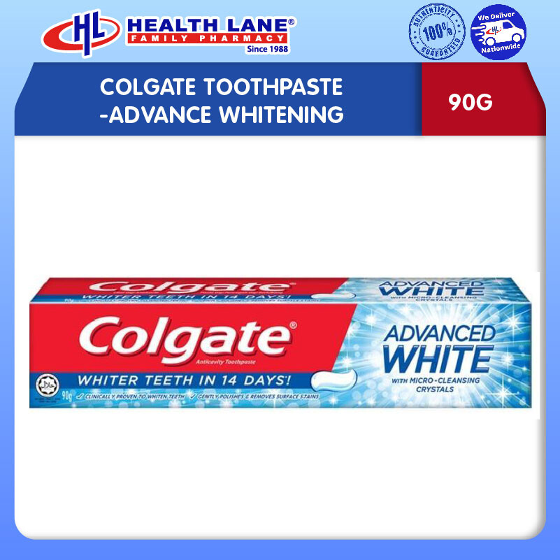 COLGATE UBAT GIGI -ADVANCE PEMUTIH 90G